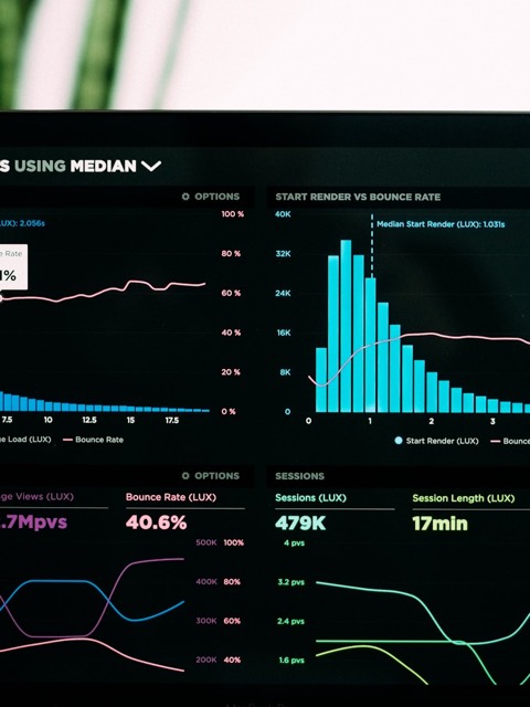 Traffic and conversion growth chart from a WavX project